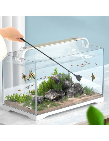 Raspador de Acuario Tookie 53 cm Ajustable Acero Inoxidable