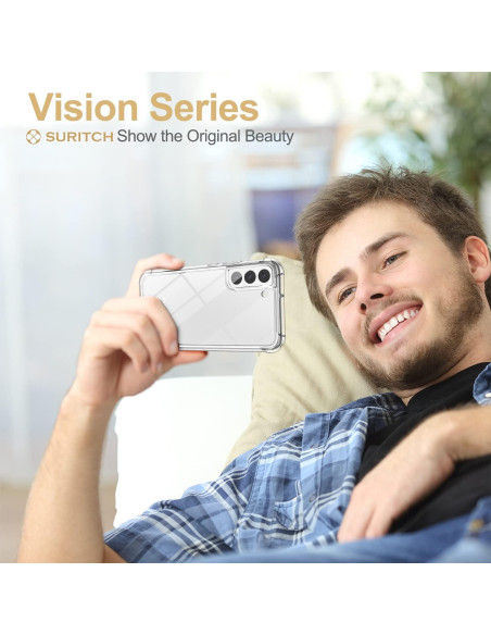 Funda Transparente SURITCH para Samsung Galaxy S22 Plus 6.6" Funda Transparente SURITCH para Samsung Galaxy S22 Plus 6.6"