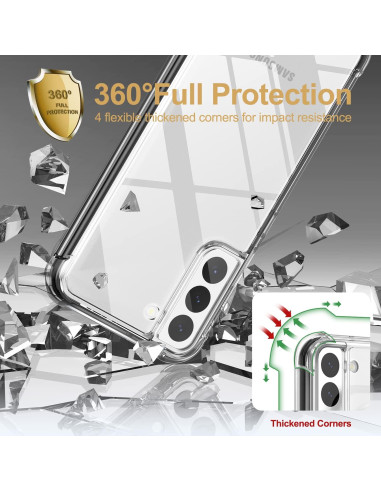 Funda Transparente SURITCH para Samsung Galaxy S22 Plus 6.6"