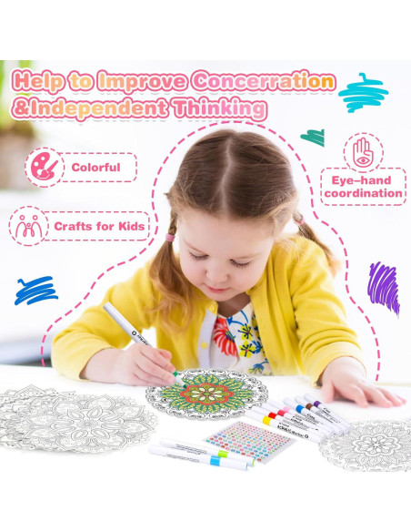 Kit de Arte de Ventana Micaracy 12 PCS - Manualidades Creativas