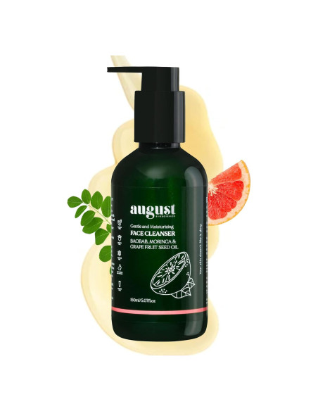 Limpiador Facial Orgánico August Bioscience 150ml - Hidratante y Suave Limpiador Facial Orgánico August Bioscience 150ml - Hidratante y Suave