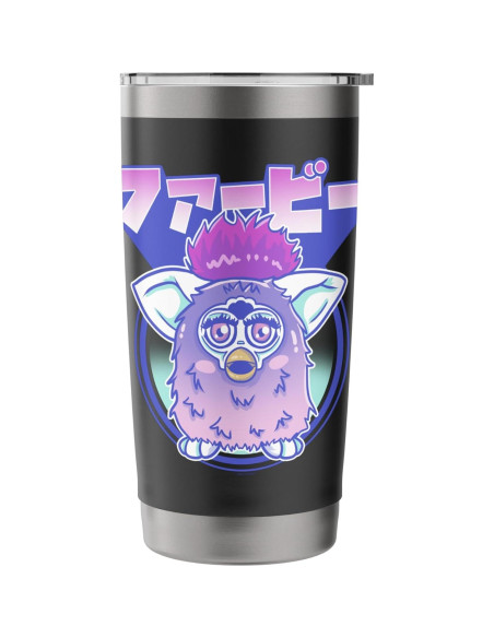 Vaso Térmico Furby 20 oz Acero Inoxidable Aislado Negro Vaso Térmico Furby 20 oz Acero Inoxidable Aislado Negro