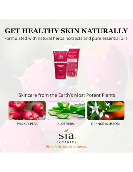 Limpiador Facial Rejuvenecedor Sia Botanics 74ml - Pera Espinosa Limpiador Facial Rejuvenecedor Sia Botanics 74ml - Pera Espinosa