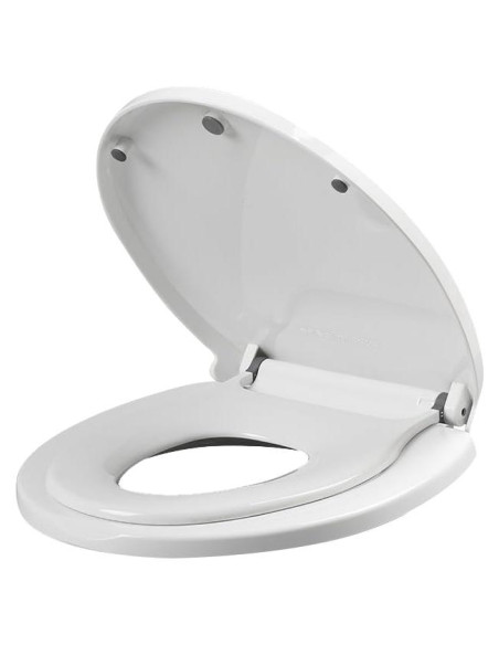 Asiento de Inodoro PandaEar Alargado con Entrenador Infantil Asiento de Inodoro PandaEar Alargado con Entrenador Infantil