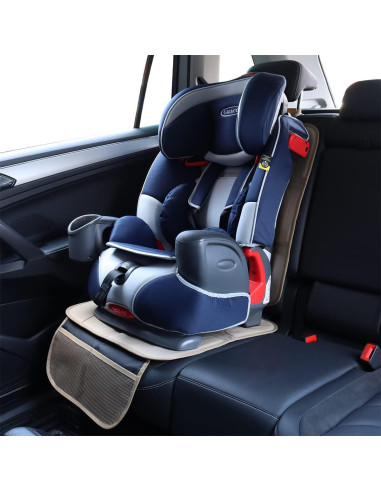 Protector de Asiento de Coche Pefirst PF801 Impermeable Beige