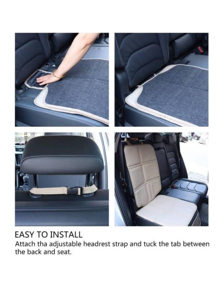 Protector de Asiento de Coche Pefirst PF801 Impermeable Beige Protector de Asiento de Coche Pefirst PF801 Impermeable Beige