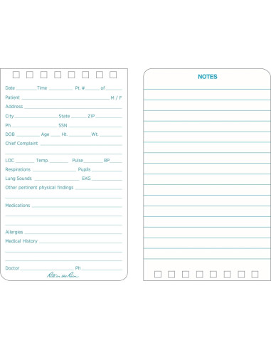 Cuaderno Impermeable Rite in the Rain 3x5 cm Amarillo