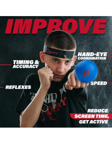 Pelotas de Boxeo Champs MMA - Set para Niños con App