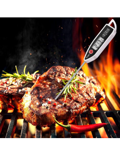 Termómetro Digital Weewooday MR26 para Carne 6 Pcs 300C 2