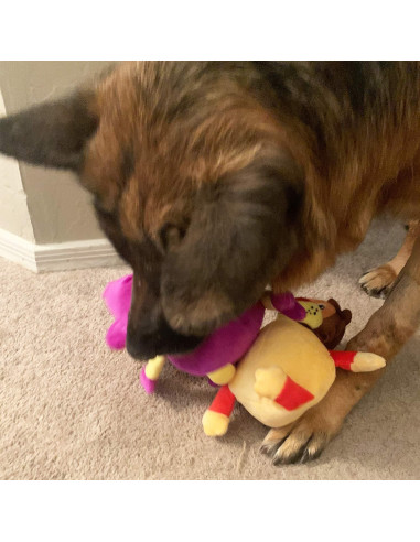 Juego de Juguetes para Perros Jalousie 3 Piezas 2-en-1 Squeaky