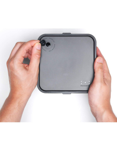 Caja Bento Monbento MB Square Onyx 1.7L a Prueba de Fugas