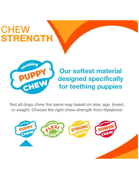 Juguete de Masticar Nylabone para Cachorros Muy Pequeños Sabor Pollo Juguete de Masticar Nylabone para Cachorros Muy Pequeños Sabor Pollo