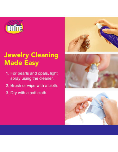 Kit de limpieza de joyas Quick N Brite 16 oz 5 piezas