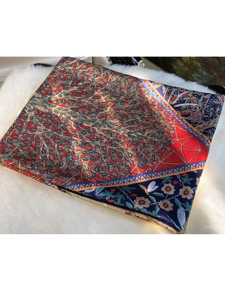 Bufanda de Seda Satinada Myneiyi 180x90cm para Mujeres Bufanda de Seda Satinada Myneiyi 180x90cm para Mujeres