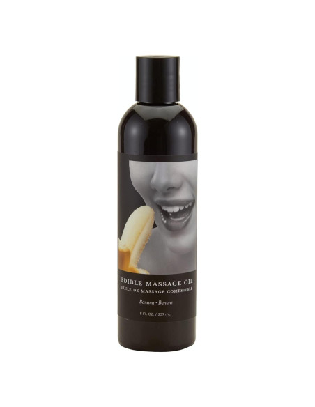 Aceite de Masaje Comestible Earthly Body 236.59 ml - Plátano Aceite de Masaje Comestible Earthly Body 236.59 ml - Plátano