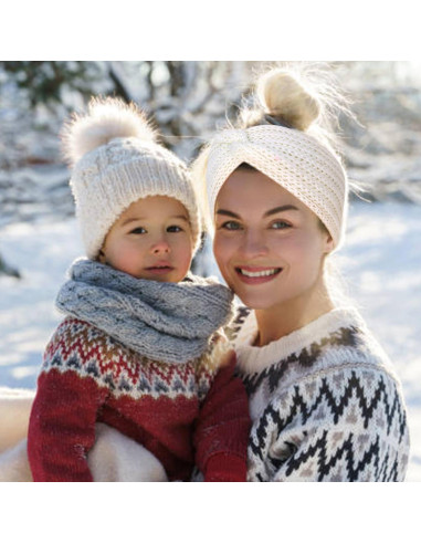 Diademas de Tejido YARIEW 5 Piezas Invierno Mujeres