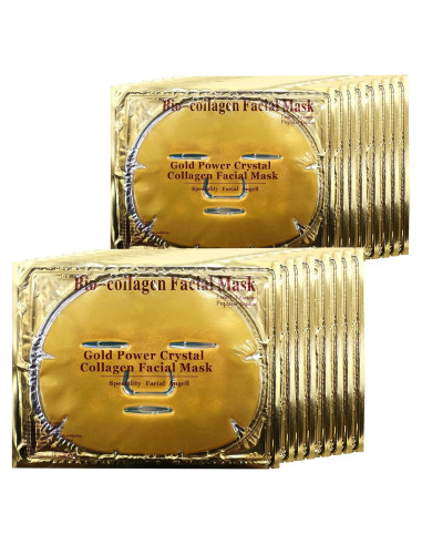 Mascarillas Faciales de Colágeno Ruzzut 15PCS Hidratantes