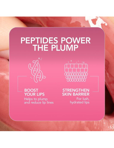 Suero Labial Voluminizador Buxom Plump Shot 40g Cromo Nude