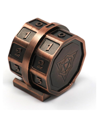 Contador de Vida Die Hard Dice Cobre Desgastado 175g