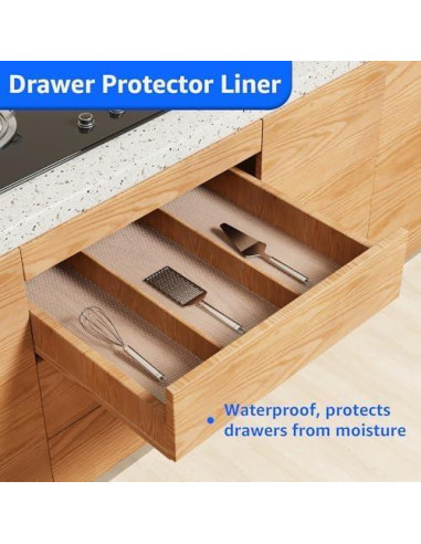 Forro de Cajón PABUSIOR Claro 25.4 cm x 304.8 cm Impermeable
