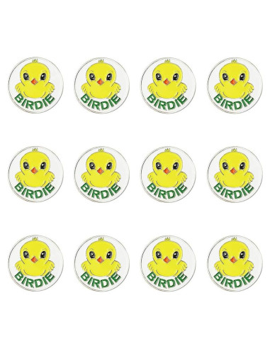 Marcadores de Pelotas de Golf GOLTERS - Paquete de 12 Accesorios