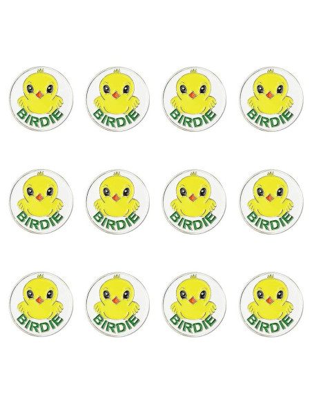 Marcadores de Pelotas de Golf GOLTERS - Paquete de 12 Accesorios Marcadores de Pelotas de Golf GOLTERS - Paquete de 12 Accesorios