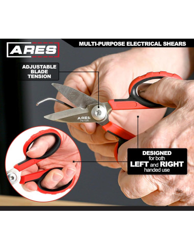 Tijeras Multiusos ARES 70105 - Acero Inoxidable 14 cm