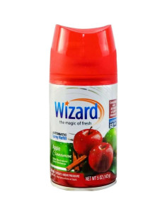 Recargas Ambientador Automático Wizard 5 oz Canela de Manzana 2