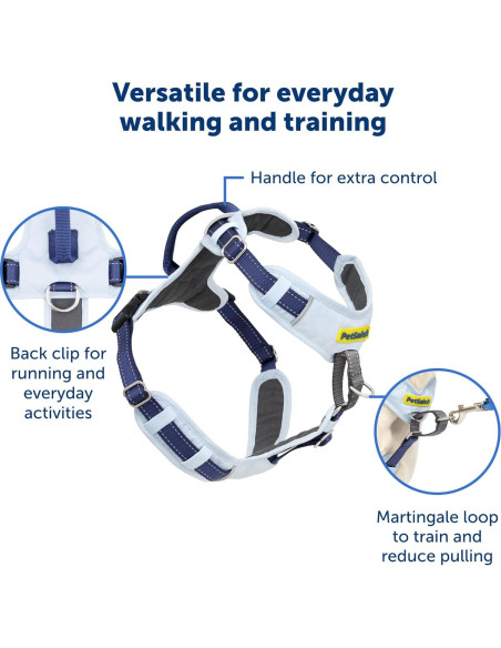 Arnés para Perros PetSafe Easy Walk Comfort Pequeño Azul Arnés para Perros PetSafe Easy Walk Comfort Pequeño Azul