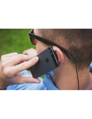 Correa de Gafas de Silicona UPIONIC - 55cm, 3 Unidades, Negro