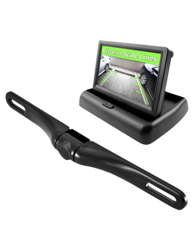 Cámara de Respaldo Pyle PLCMPS48 con Monitor LCD 4.3"