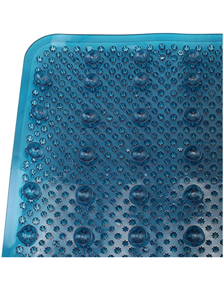 Tapete de Baño Antideslizante Dependable 60x34 cm Azul Tapete de Baño Antideslizante Dependable 60x34 cm Azul