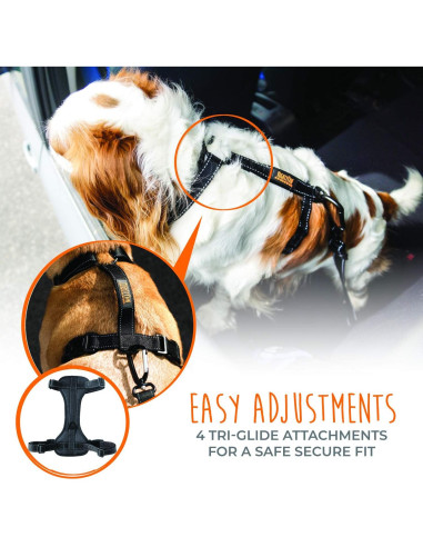 Arnés para Perros Mighty Paw - Seguridad Vehicular - Pequeño