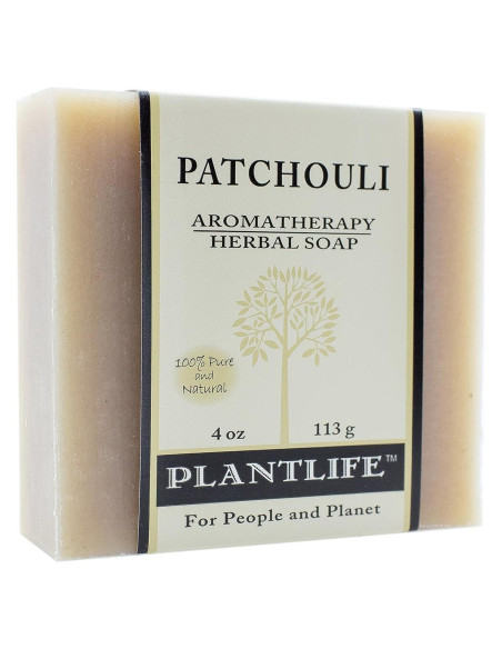 Jabón de Barra Pachulí Plantlife 113g - Hidratante y Calmante Jabón de Barra Pachulí Plantlife 113g - Hidratante y Calmante