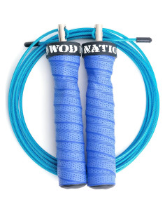 Cuerda de Salto WOD Nation Attack Ajustable 3.35m Azul 2