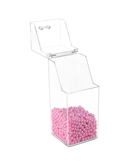 Sooyee Organizador de Brochas de Maquillaje Acrílico Rosa 9.4x21.1cm Sooyee Organizador de Brochas de Maquillaje Acrílico Rosa 9.4x21.1cm