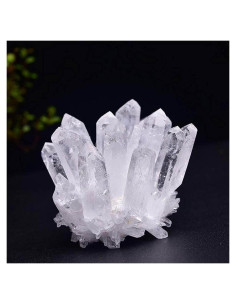 Cúmulo de Cristal Natural Cuarzo Claro 0.99 kg Adorno Sanador