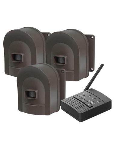 Sistema de Alarma Inalámbrico HOSMART con 3 Sensores 800m