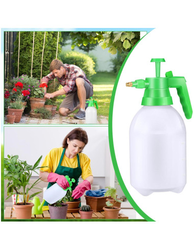 Nuogo Pulverizador Manual de Jardín 3 Pcs 2L Verde
