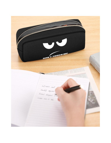 Estuche de Lápices FINPAC Negro Gran Capacidad 20.5x8.5x6cm