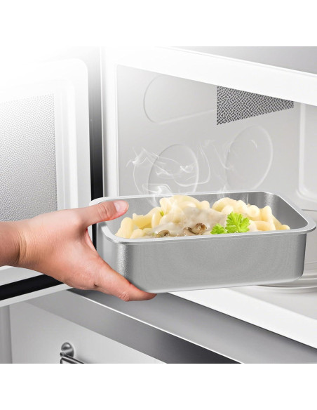 Caja Bento Acero Inoxidable Bakpoco 1250ml A Prueba de Fugas Caja Bento Acero Inoxidable Bakpoco 1250ml A Prueba de Fugas