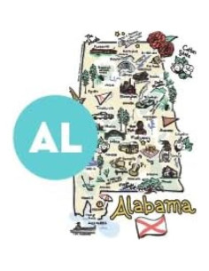 Taza de Viaje Aislada Swig Life 22oz con Asa y Tapa Alabama 2