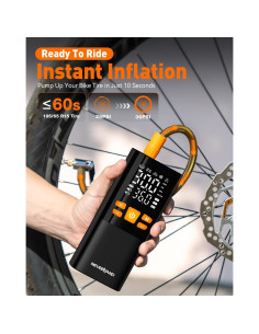 Compresor de Aire Portátil NEVERLAND 150 PSI Bomba 35L/min 2