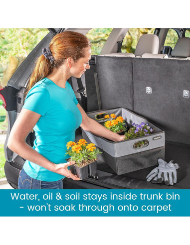 Cubo de Almacenamiento para Coche High Road 60x30 cm Impermeable