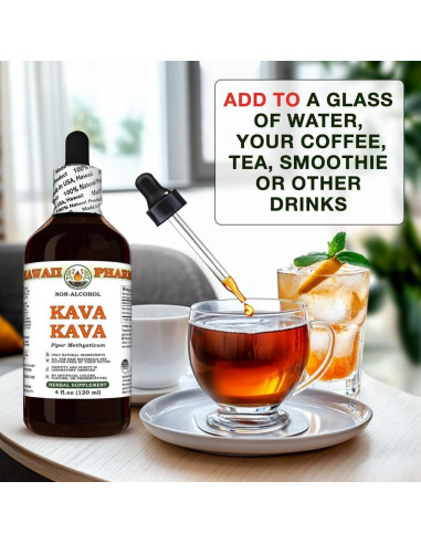 Extracto de Raíz de Kava Kava Hawaii Pharm 60 ml Sin Alcohol