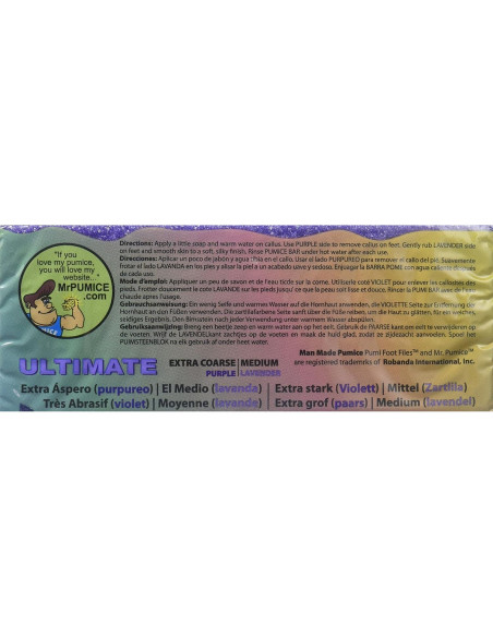 Mr. Pumice Ultimate PUMI Bar - Removedor de Callos 2-en-1 Mr. Pumice Ultimate PUMI Bar - Removedor de Callos 2-en-1