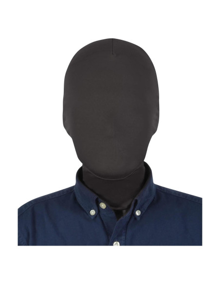 Máscara de Spandex Unisex para Halloween - Talla Única Negra Máscara de Spandex Unisex para Halloween - Talla Única Negra