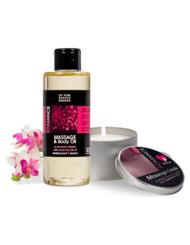 Set Aceite de Masaje y Corporal Profero 250ml Aromaterapia
