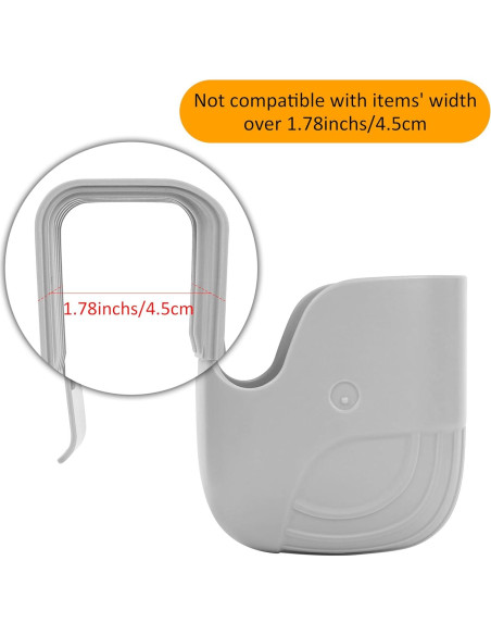 Soporte Universal para Tazas Ihaapsi Gris 13x8.9x11.9 cm Soporte Universal para Tazas Ihaapsi Gris 13x8.9x11.9 cm