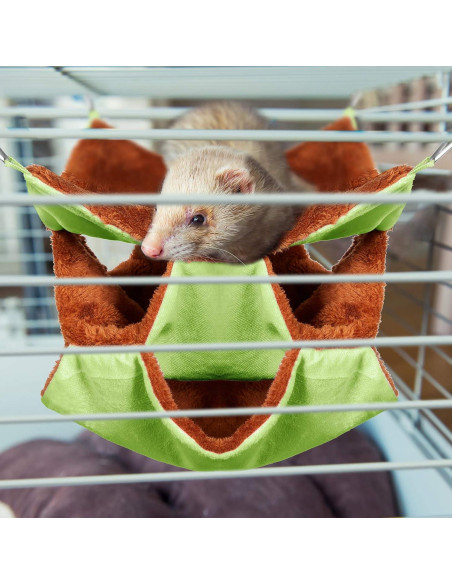 Hamaca Colgante para Mascotas Pequeñas Weewooday 3 Niveles Hamaca Colgante para Mascotas Pequeñas Weewooday 3 Niveles